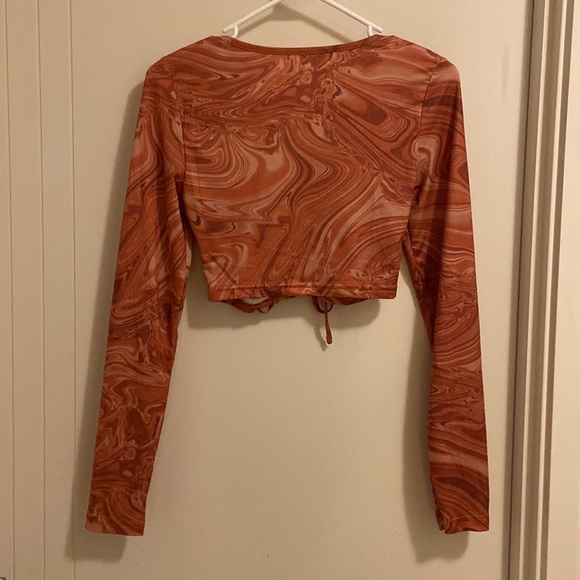 Multicolour, orange marble - Picture 2 of 2